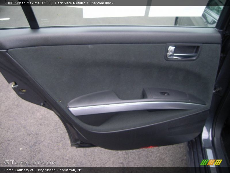Dark Slate Metallic / Charcoal Black 2008 Nissan Maxima 3.5 SE