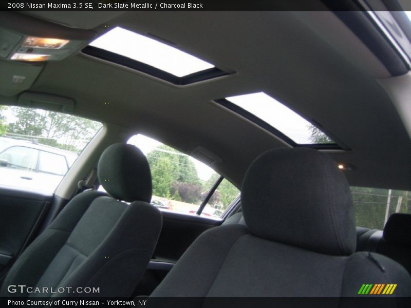 Dark Slate Metallic / Charcoal Black 2008 Nissan Maxima 3.5 SE