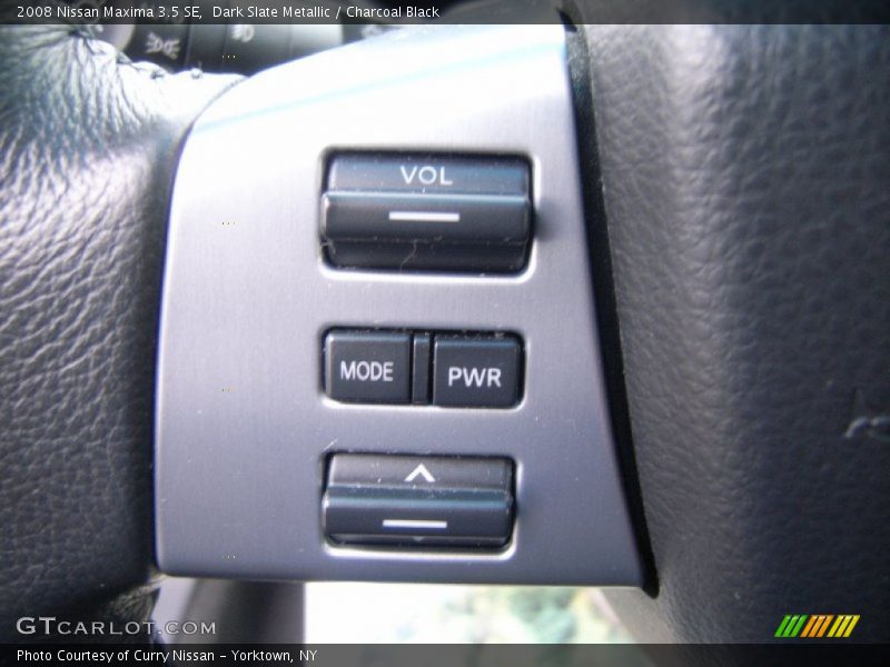 Dark Slate Metallic / Charcoal Black 2008 Nissan Maxima 3.5 SE