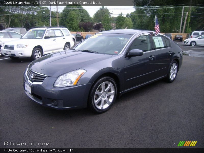 Dark Slate Metallic / Charcoal Black 2008 Nissan Maxima 3.5 SE