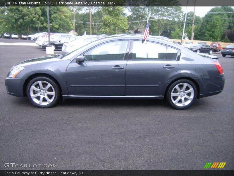 Dark Slate Metallic / Charcoal Black 2008 Nissan Maxima 3.5 SE