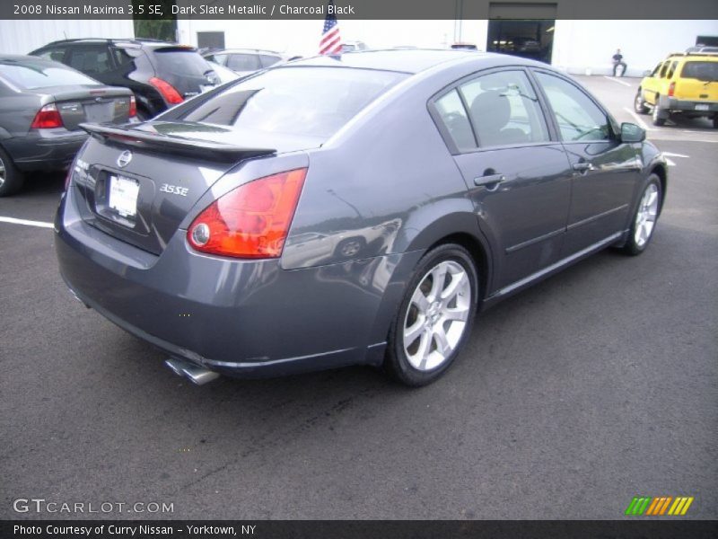 Dark Slate Metallic / Charcoal Black 2008 Nissan Maxima 3.5 SE