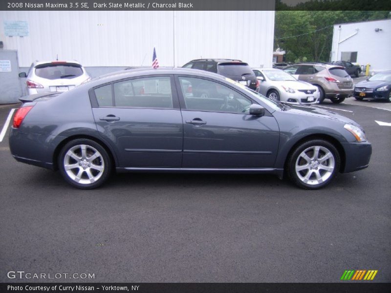 Dark Slate Metallic / Charcoal Black 2008 Nissan Maxima 3.5 SE