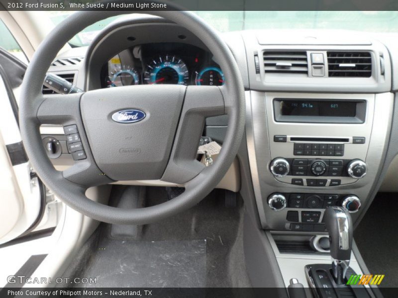 Dashboard of 2012 Fusion S