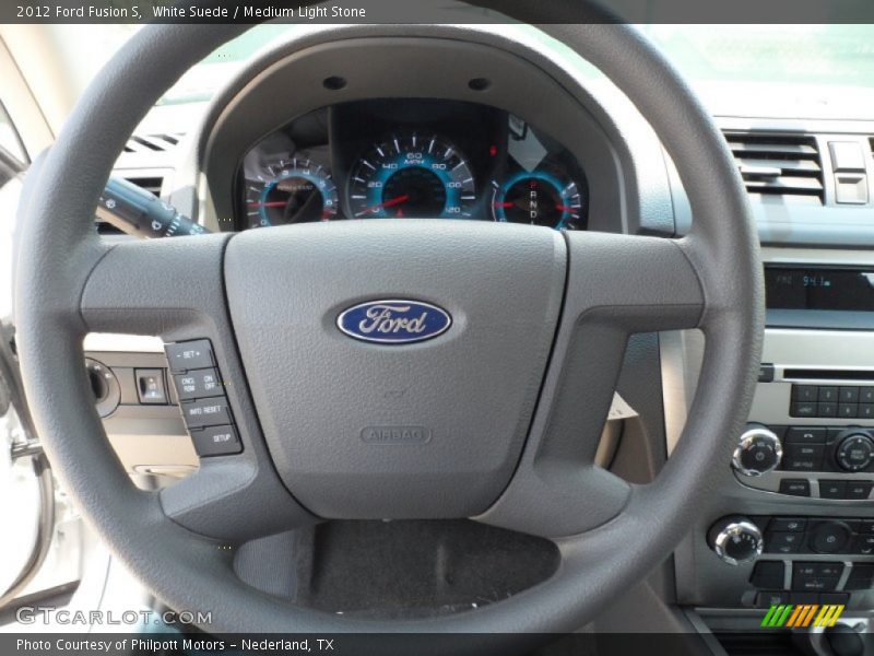  2012 Fusion S Steering Wheel