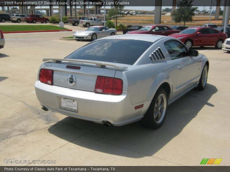 Satin Silver Metallic / Light Graphite 2005 Ford Mustang GT Deluxe Coupe