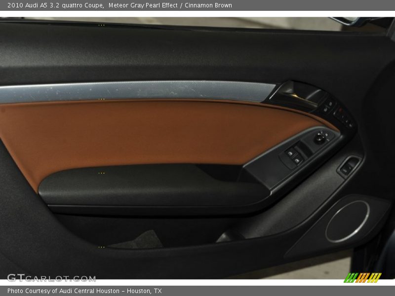Meteor Gray Pearl Effect / Cinnamon Brown 2010 Audi A5 3.2 quattro Coupe