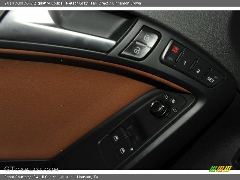 Meteor Gray Pearl Effect / Cinnamon Brown 2010 Audi A5 3.2 quattro Coupe