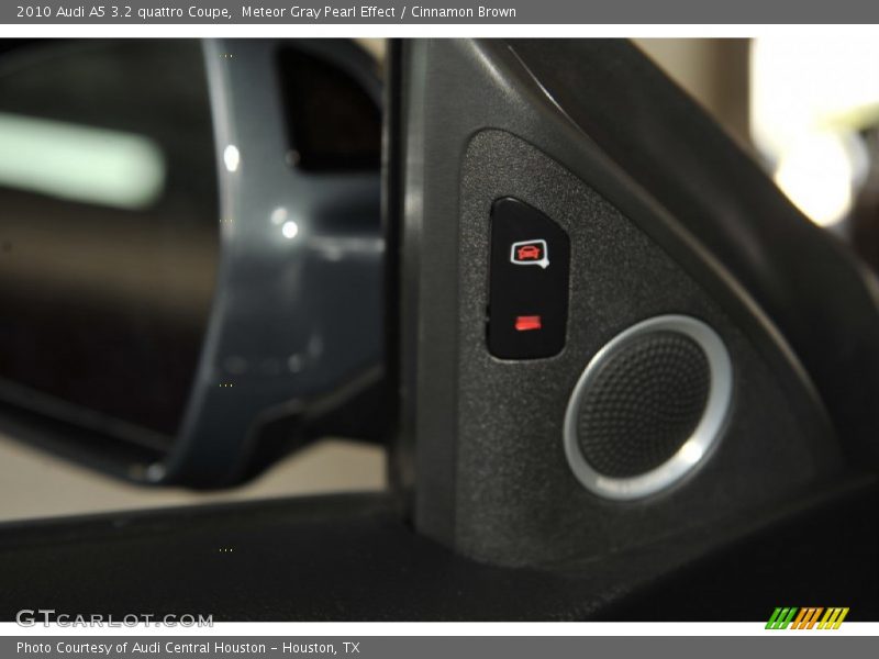 Meteor Gray Pearl Effect / Cinnamon Brown 2010 Audi A5 3.2 quattro Coupe
