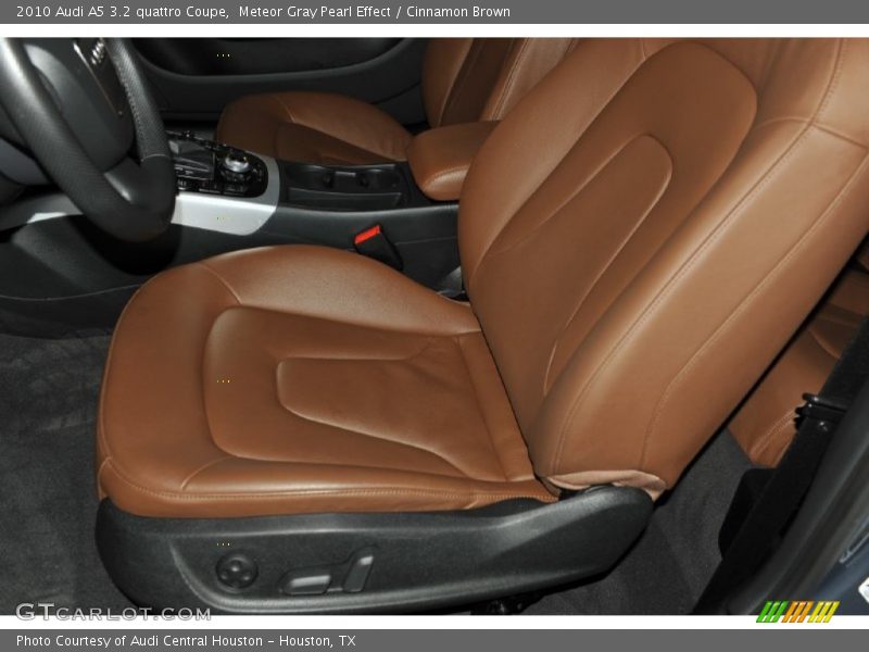 Meteor Gray Pearl Effect / Cinnamon Brown 2010 Audi A5 3.2 quattro Coupe
