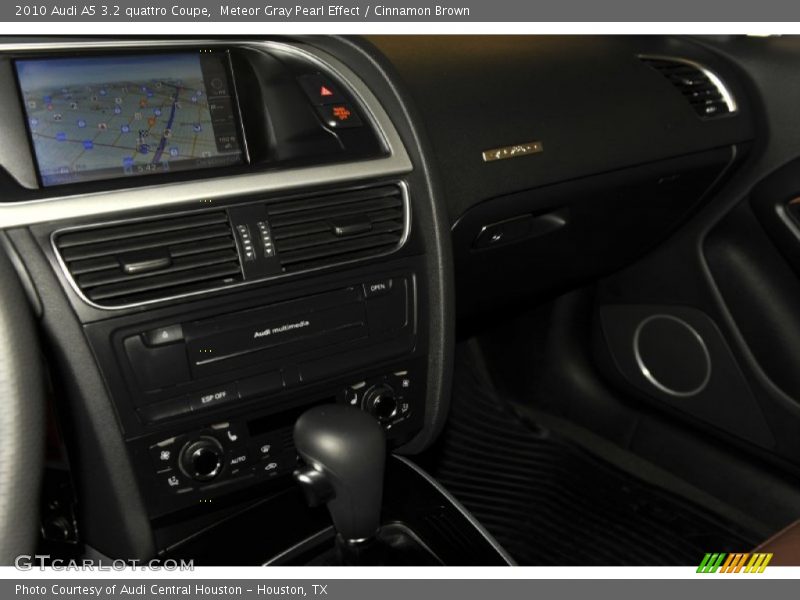Meteor Gray Pearl Effect / Cinnamon Brown 2010 Audi A5 3.2 quattro Coupe