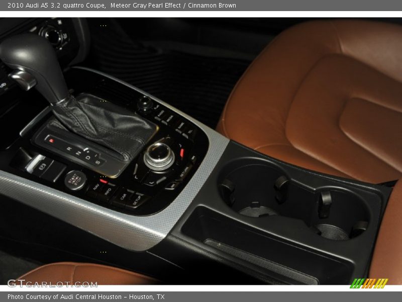 Meteor Gray Pearl Effect / Cinnamon Brown 2010 Audi A5 3.2 quattro Coupe