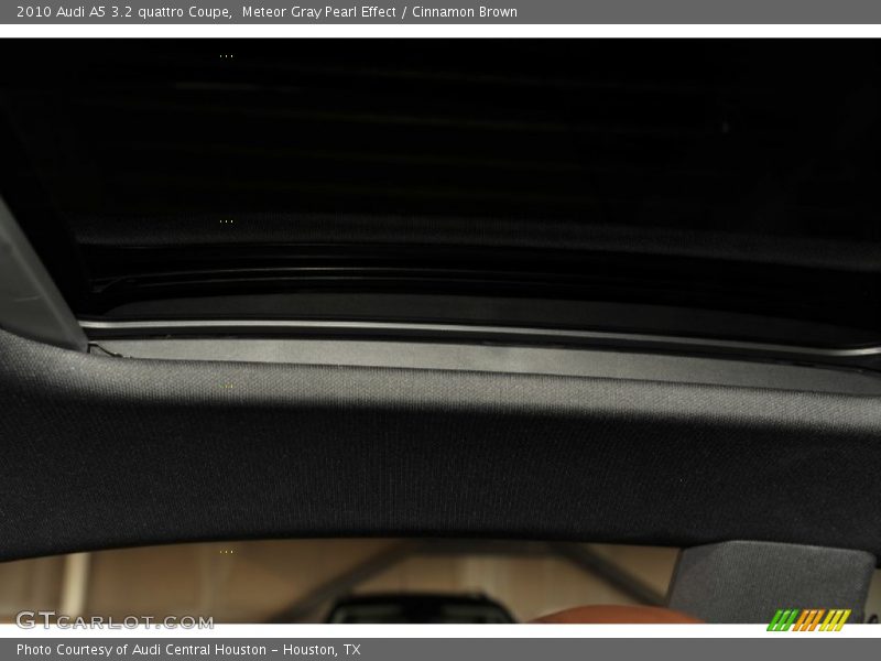 Meteor Gray Pearl Effect / Cinnamon Brown 2010 Audi A5 3.2 quattro Coupe