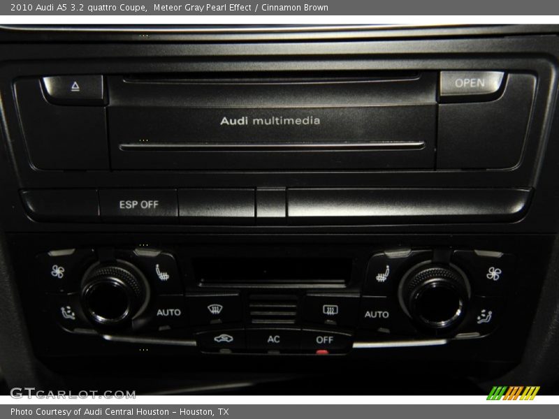 Meteor Gray Pearl Effect / Cinnamon Brown 2010 Audi A5 3.2 quattro Coupe