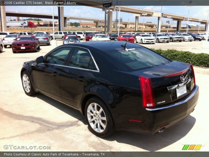 Black Raven / Ebony 2008 Cadillac CTS Sedan