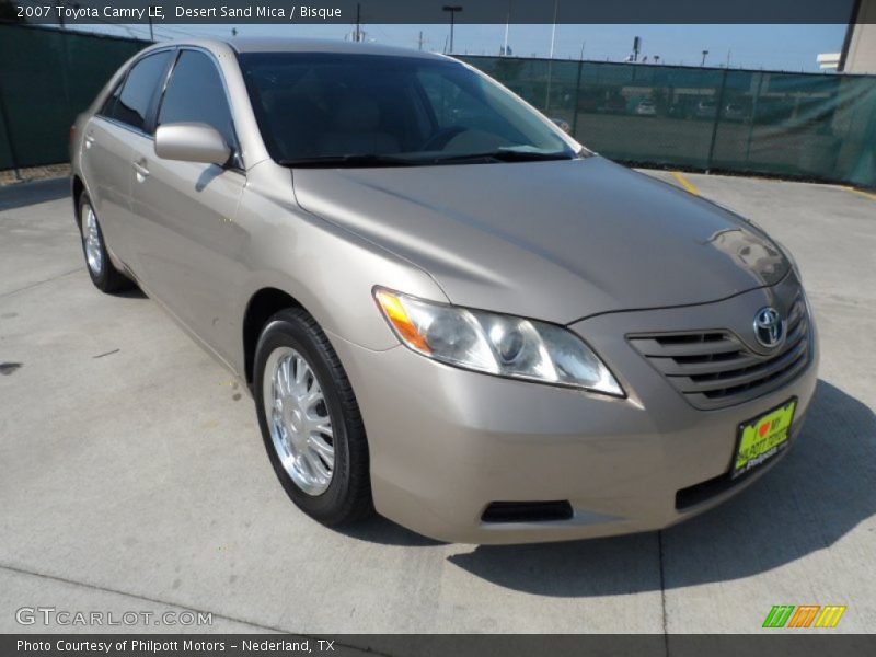 Desert Sand Mica / Bisque 2007 Toyota Camry LE