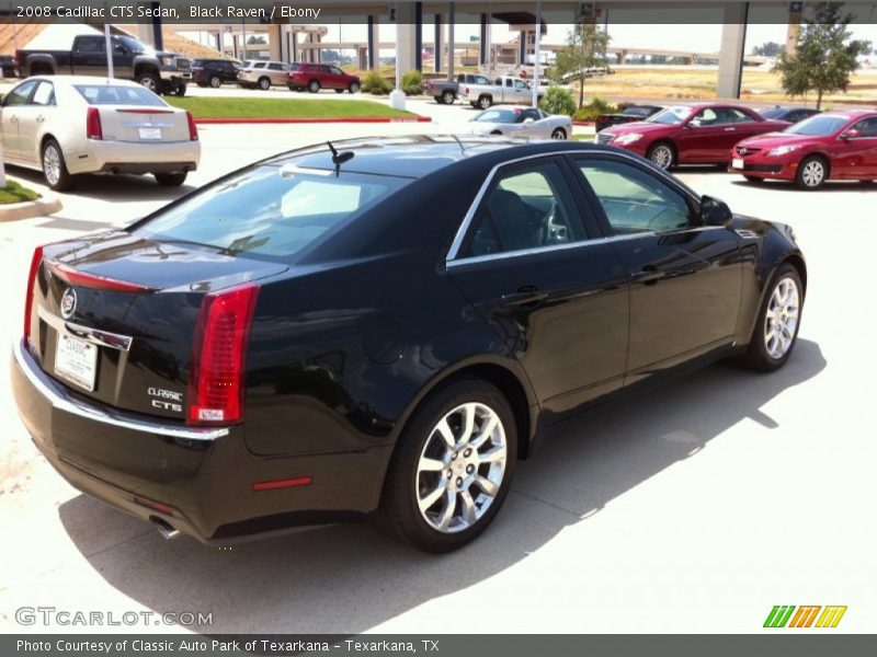 Black Raven / Ebony 2008 Cadillac CTS Sedan