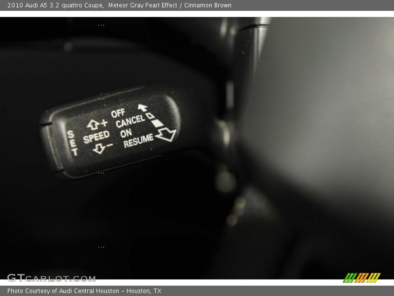 Meteor Gray Pearl Effect / Cinnamon Brown 2010 Audi A5 3.2 quattro Coupe