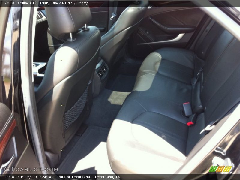 Black Raven / Ebony 2008 Cadillac CTS Sedan