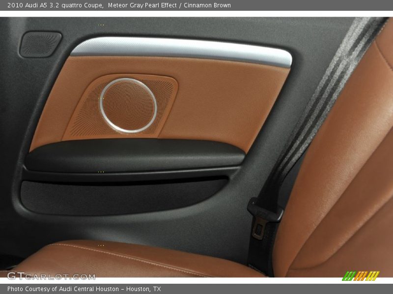 Meteor Gray Pearl Effect / Cinnamon Brown 2010 Audi A5 3.2 quattro Coupe
