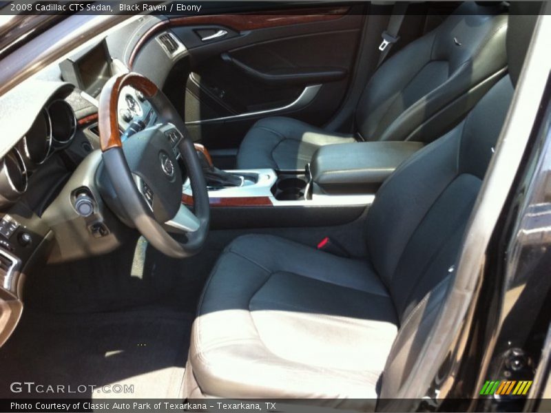 Black Raven / Ebony 2008 Cadillac CTS Sedan