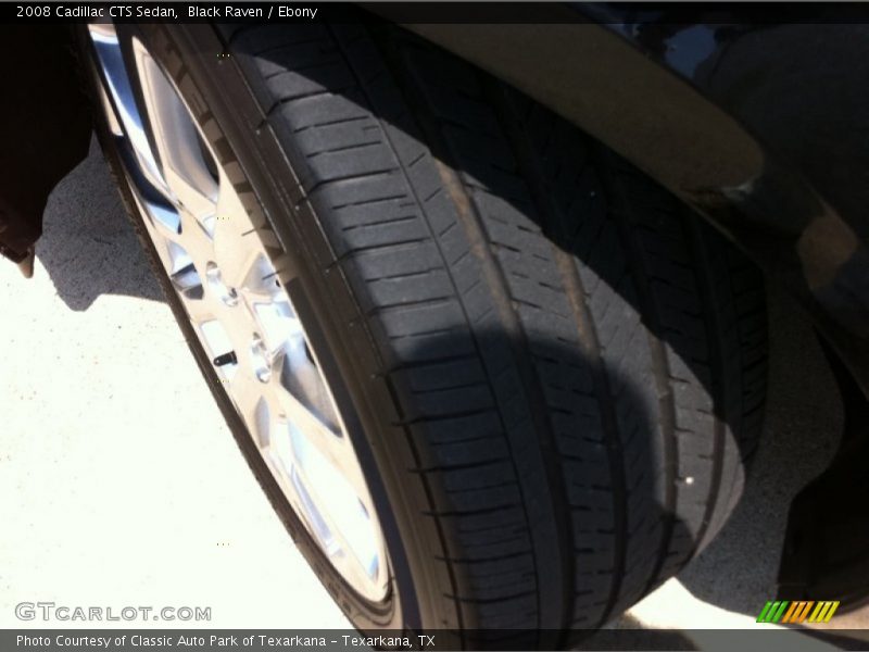 Black Raven / Ebony 2008 Cadillac CTS Sedan
