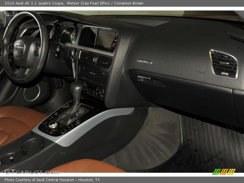 Meteor Gray Pearl Effect / Cinnamon Brown 2010 Audi A5 3.2 quattro Coupe