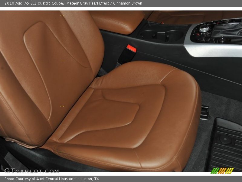 Meteor Gray Pearl Effect / Cinnamon Brown 2010 Audi A5 3.2 quattro Coupe