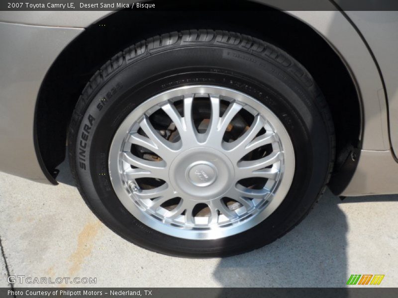 Desert Sand Mica / Bisque 2007 Toyota Camry LE