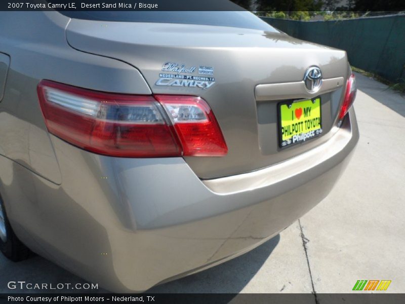 Desert Sand Mica / Bisque 2007 Toyota Camry LE