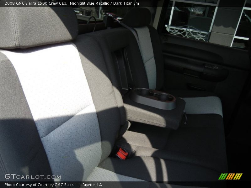 Midnight Blue Metallic / Dark Titanium 2008 GMC Sierra 1500 Crew Cab
