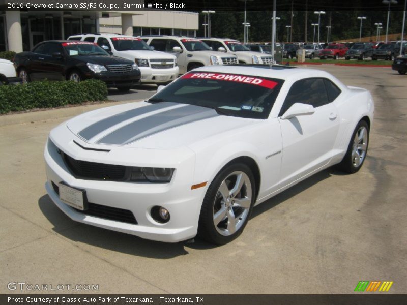 Front 3/4 View of 2010 Camaro SS/RS Coupe