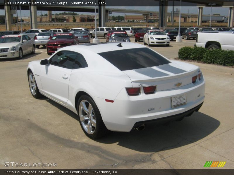 Summit White / Black 2010 Chevrolet Camaro SS/RS Coupe
