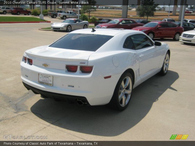 Summit White / Black 2010 Chevrolet Camaro SS/RS Coupe