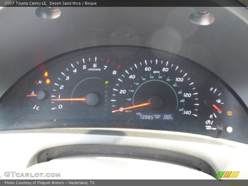 Desert Sand Mica / Bisque 2007 Toyota Camry LE