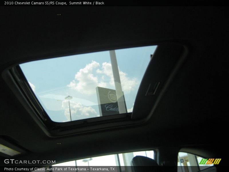 Summit White / Black 2010 Chevrolet Camaro SS/RS Coupe
