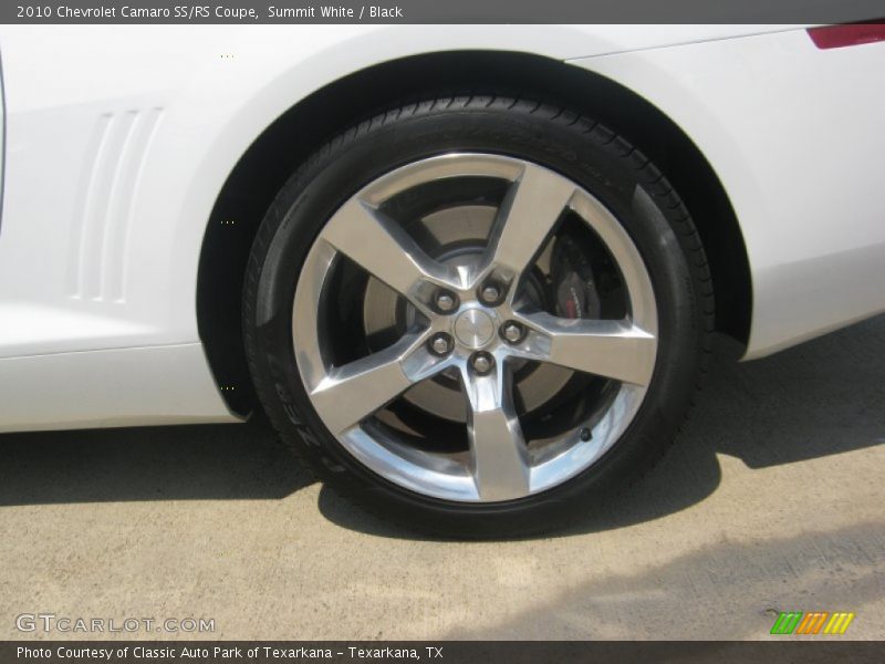 Summit White / Black 2010 Chevrolet Camaro SS/RS Coupe