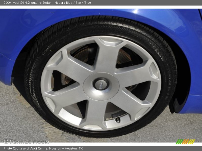 Nogaro Blue / Black/Blue 2004 Audi S4 4.2 quattro Sedan