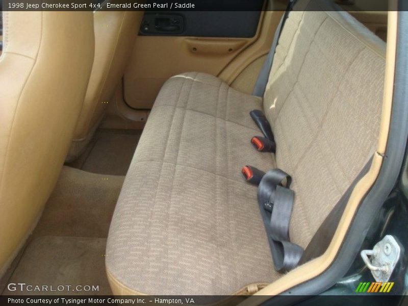  1998 Cherokee Sport 4x4 Saddle Interior