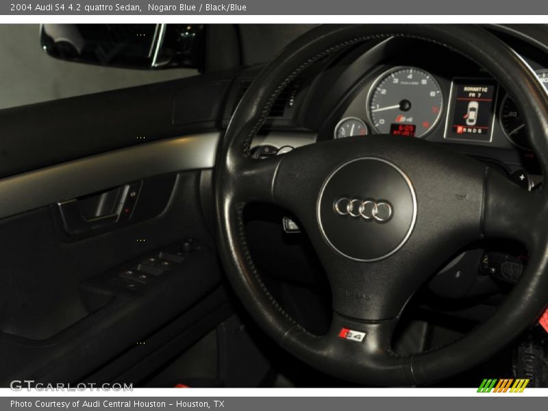 Nogaro Blue / Black/Blue 2004 Audi S4 4.2 quattro Sedan