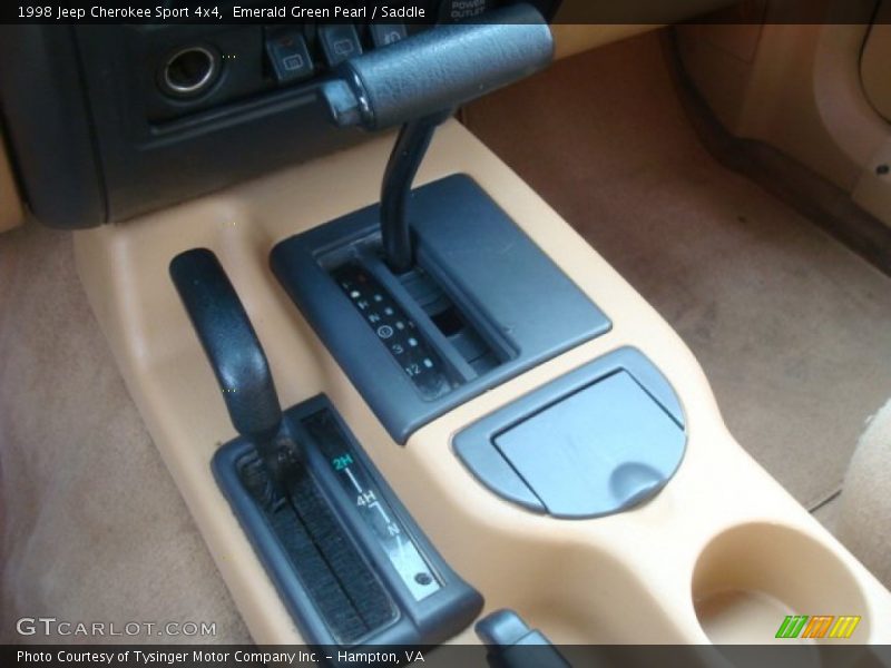  1998 Cherokee Sport 4x4 4 Speed Automatic Shifter