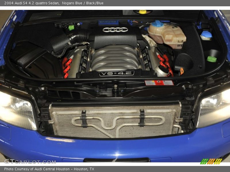 Nogaro Blue / Black/Blue 2004 Audi S4 4.2 quattro Sedan
