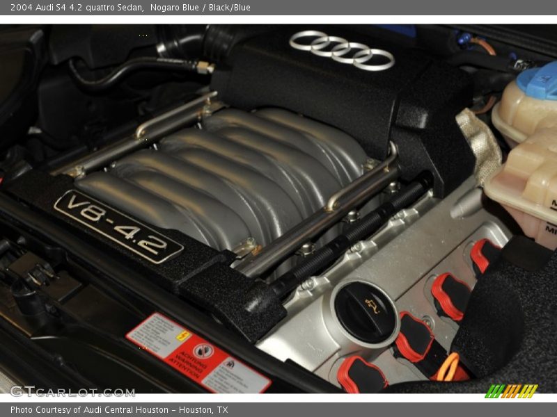 Nogaro Blue / Black/Blue 2004 Audi S4 4.2 quattro Sedan