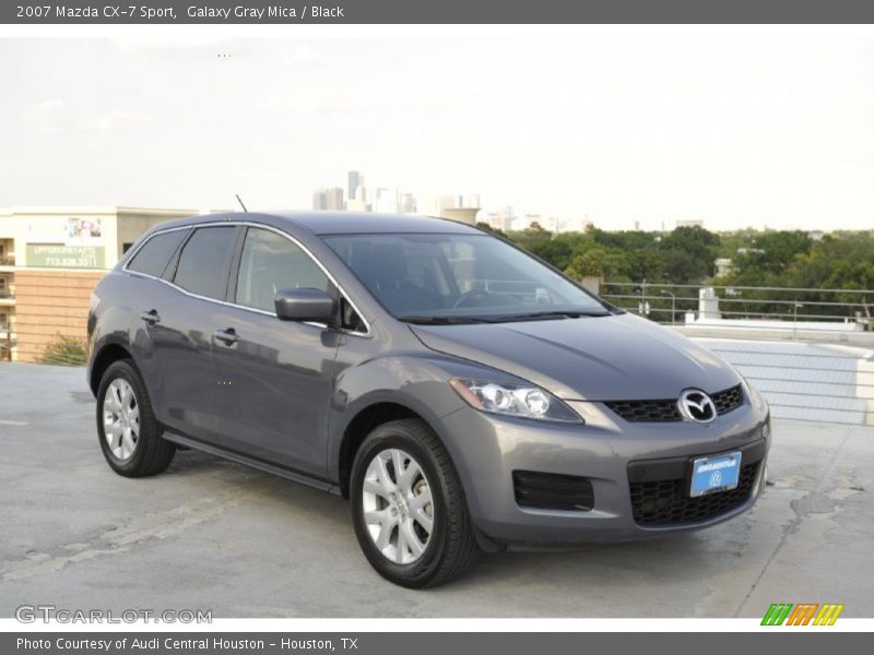 Galaxy Gray Mica / Black 2007 Mazda CX-7 Sport