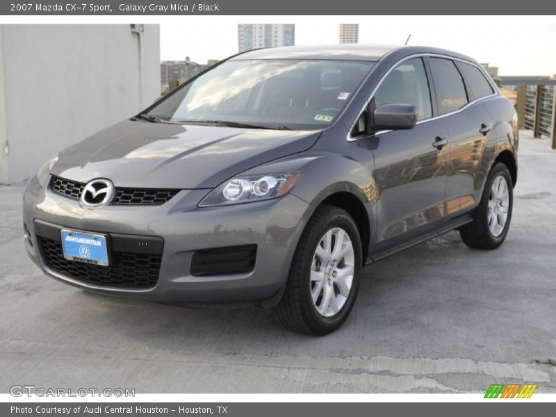 Galaxy Gray Mica / Black 2007 Mazda CX-7 Sport