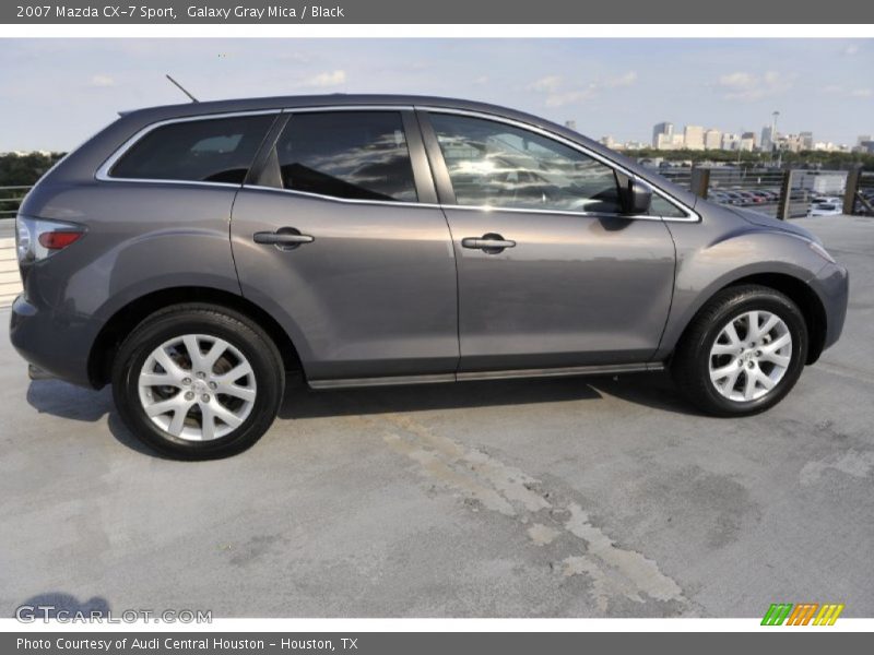 Galaxy Gray Mica / Black 2007 Mazda CX-7 Sport
