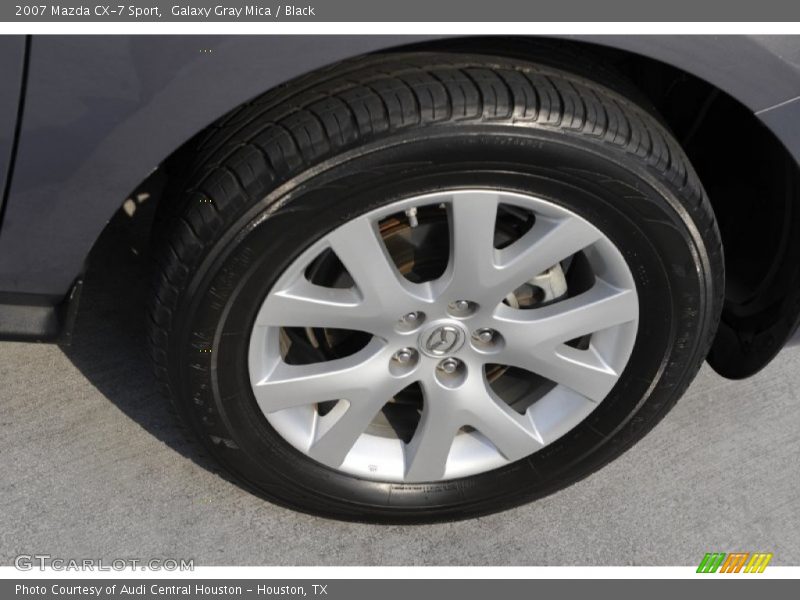 Galaxy Gray Mica / Black 2007 Mazda CX-7 Sport