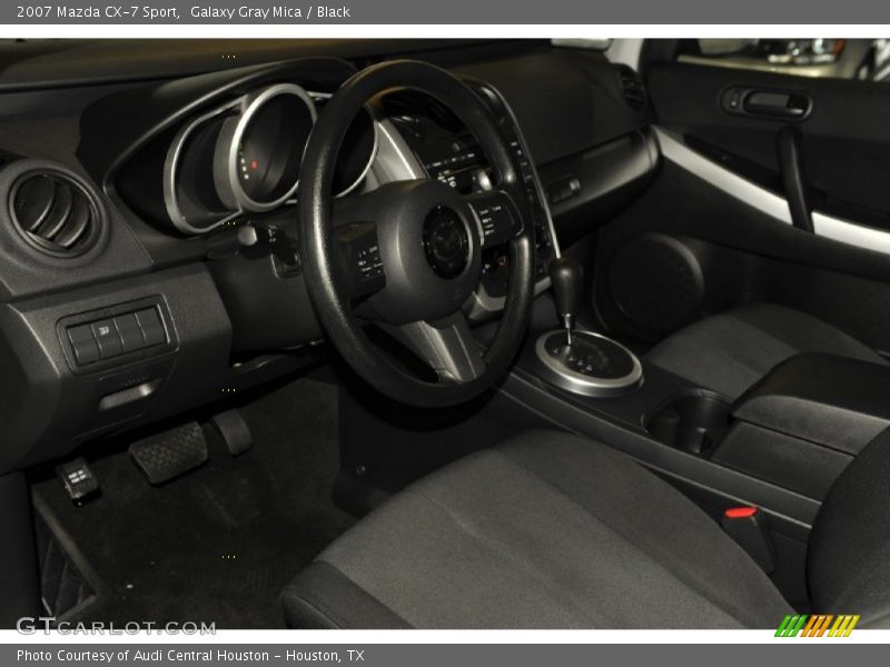 Galaxy Gray Mica / Black 2007 Mazda CX-7 Sport