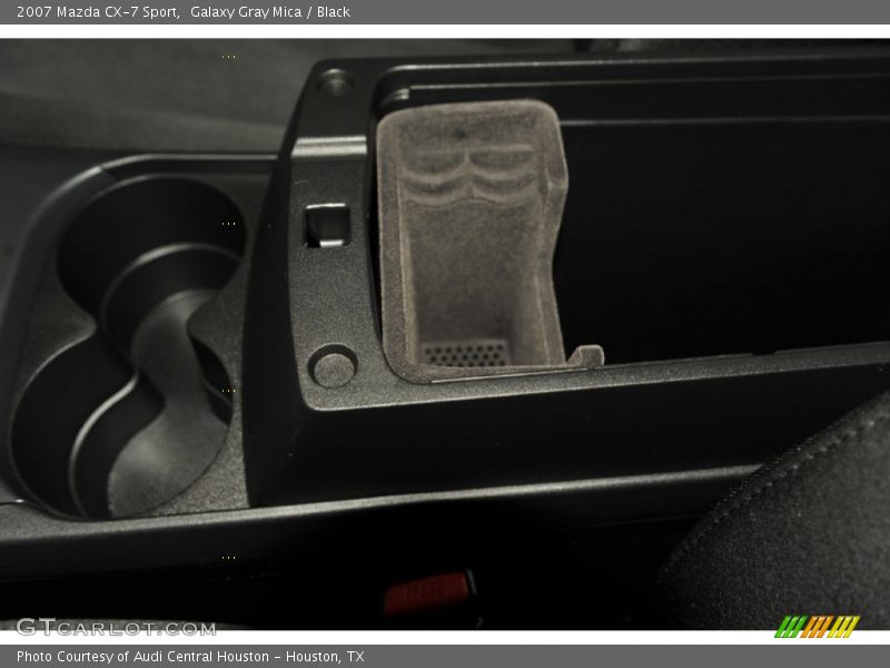 Galaxy Gray Mica / Black 2007 Mazda CX-7 Sport