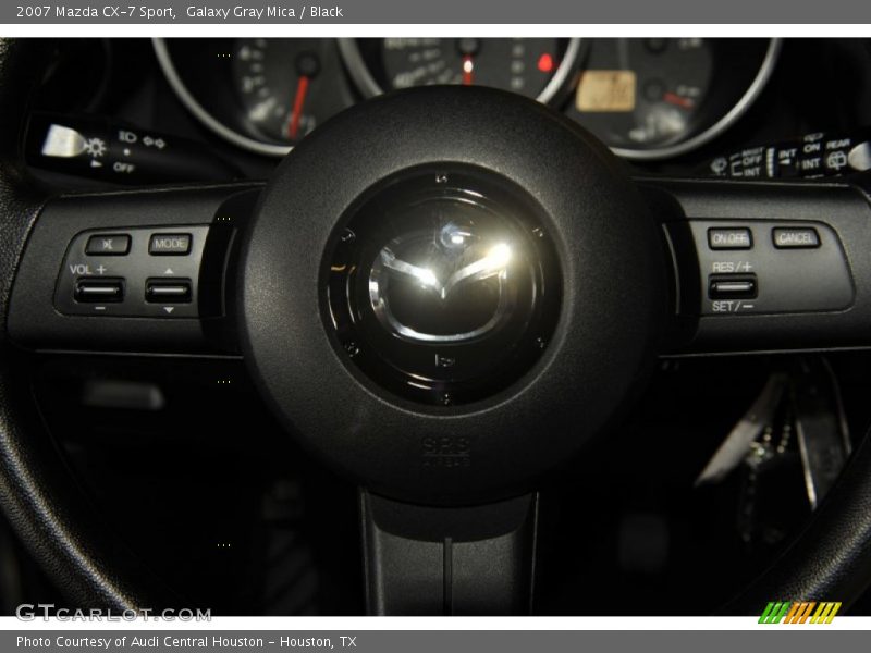 Galaxy Gray Mica / Black 2007 Mazda CX-7 Sport
